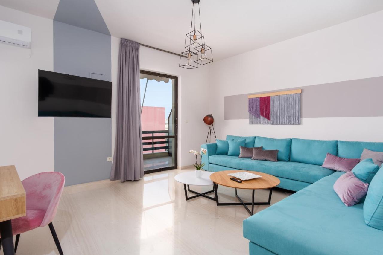 Nima1 4 Bedroom Apt Centraly Located In Rethimno Extérieur photo